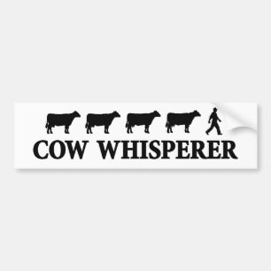 Kow Whisperer Bumpersticker