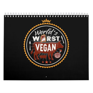 Kow Worlds Worlst Vegan Vat BBQ Kalender