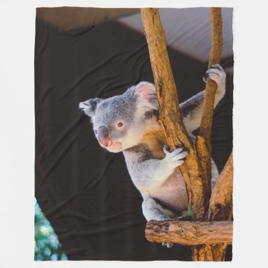 KOWALA BEER FLEECE DEKEN (Voorkant)