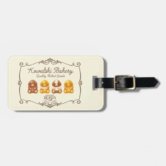 Kowalski Bakery - Baby Nifflers Bagagelabel (Voorkant horizontaal)
