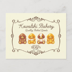 Kowalski Bakery - Baby Nifflers Briefkaart