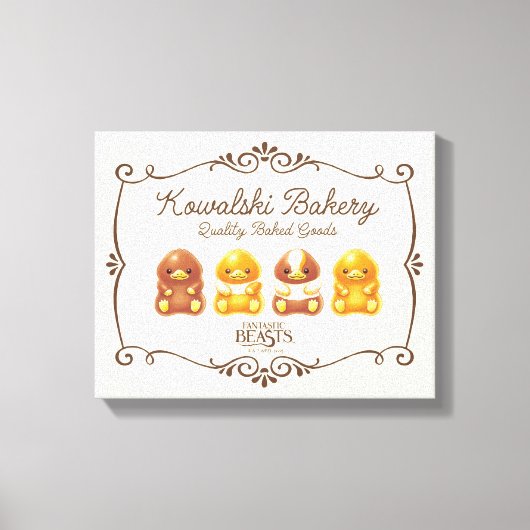 Kowalski Bakery - Baby Nifflers Canvas Afdruk (Voorkant)