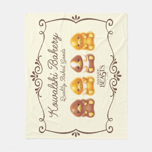 Kowalski Bakery - Baby Nifflers Fleece Deken (Voorkant)