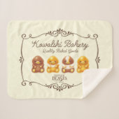 Kowalski Bakery - Baby Nifflers Sherpa Deken (Voorkant (horizontaal))
