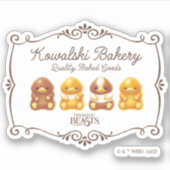 Kowalski Bakery - Baby Nifflers Sticker (Voorkant)
