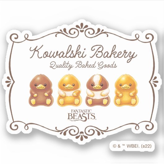 Kowalski Bakery - Baby Nifflers Sticker (Voorkant)