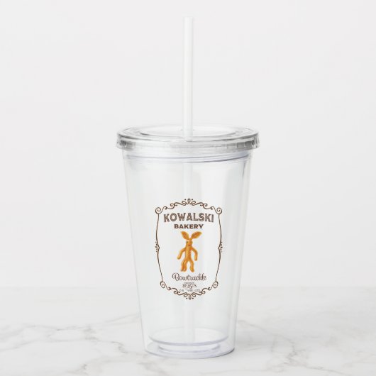 Kowalski Bakery - Bowvrachtkle Acryl Drinkbeker (Voorkant)