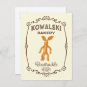 Kowalski Bakery - Bowvrachtkle Briefkaart (Voorkant / Achterkant)