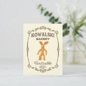 Kowalski Bakery - Bowvrachtkle Briefkaart (Staand voorkant)