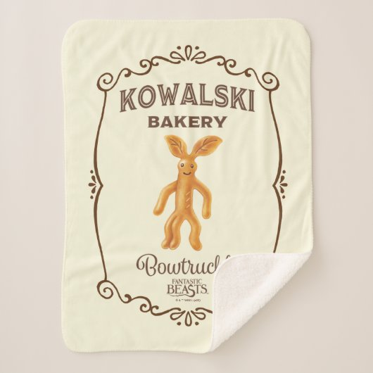 Kowalski Bakery - Bowvrachtkle Sherpa Deken (Voorkant)