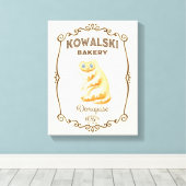 Kowalski Bakery - Demiguise Canvas Afdruk (Insitu (Houten vloer))