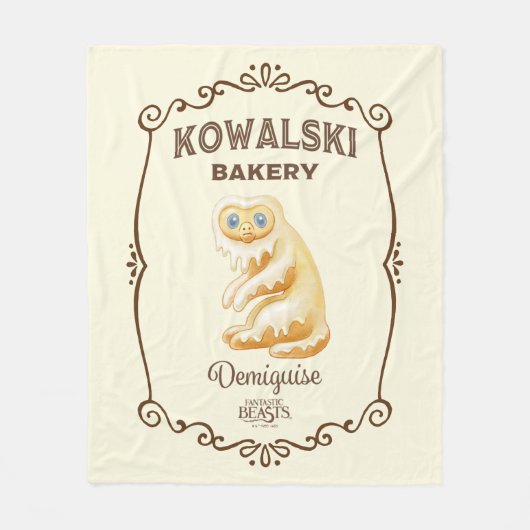 Kowalski Bakery - Demiguise Fleece Deken (Voorkant)