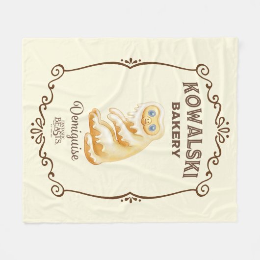 Kowalski Bakery - Demiguise Fleece Deken (Voorkant (Horizontaal))