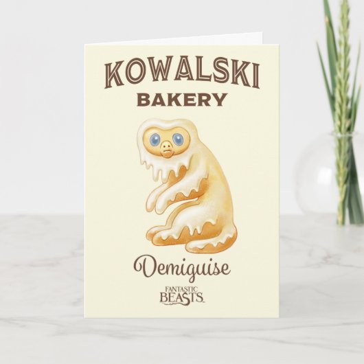 Kowalski Bakery - Demiguise Kaart (Voorkant)