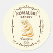 Kowalski Bakery - Demiguise Ronde Sticker (Voorkant)