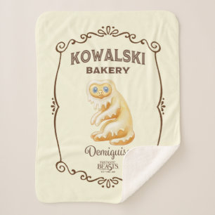 Kowalski Bakery - Demiguise Sherpa Deken