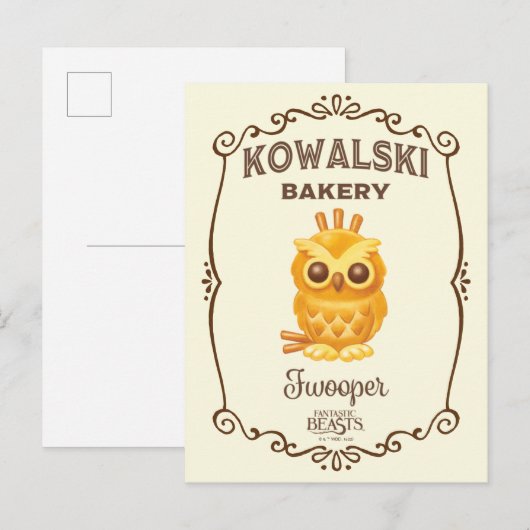 Kowalski Bakery Fwooper Briefkaart (Voorkant / Achterkant)