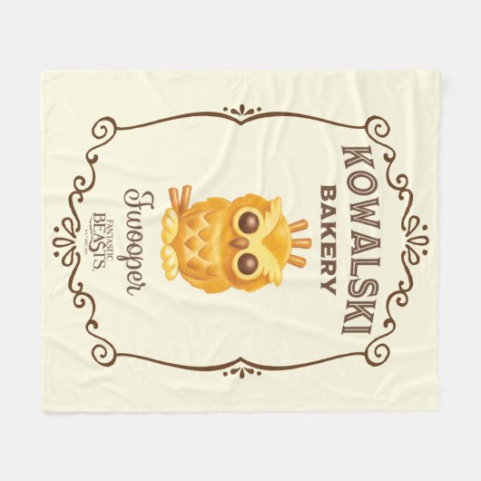 Kowalski Bakery Fwooper Fleece Deken (Voorkant (Horizontaal))