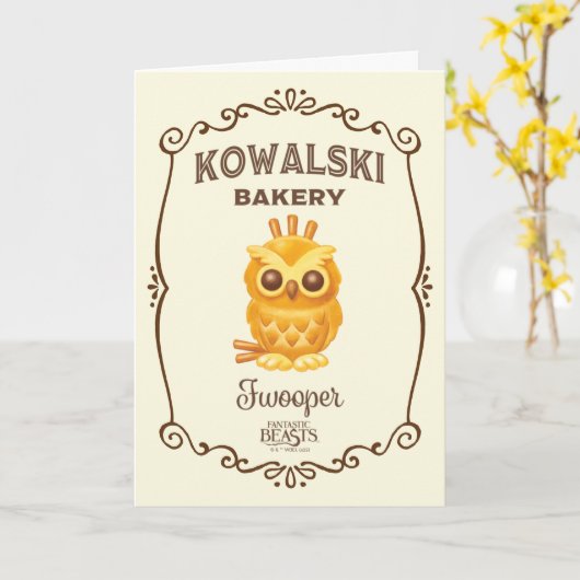 Kowalski Bakery Fwooper Kaart (Gele Bloem)