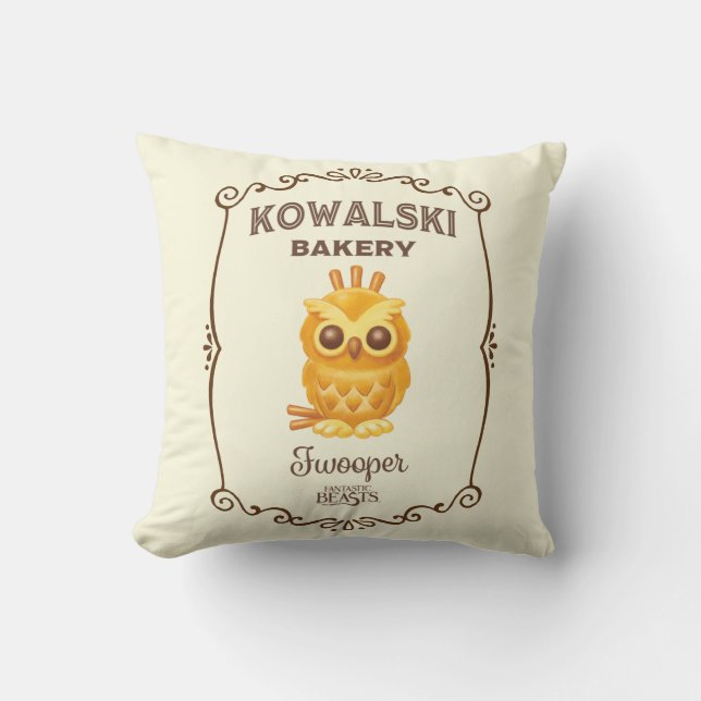 Kowalski Bakery Fwooper Kussen (Voorkant)
