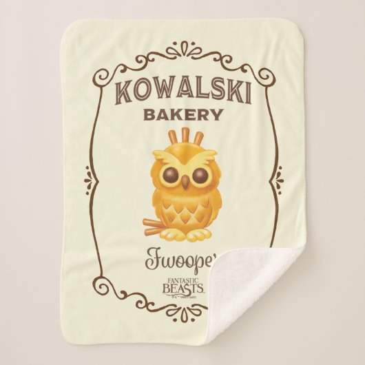 Kowalski Bakery Fwooper Sherpa Deken (Voorkant)
