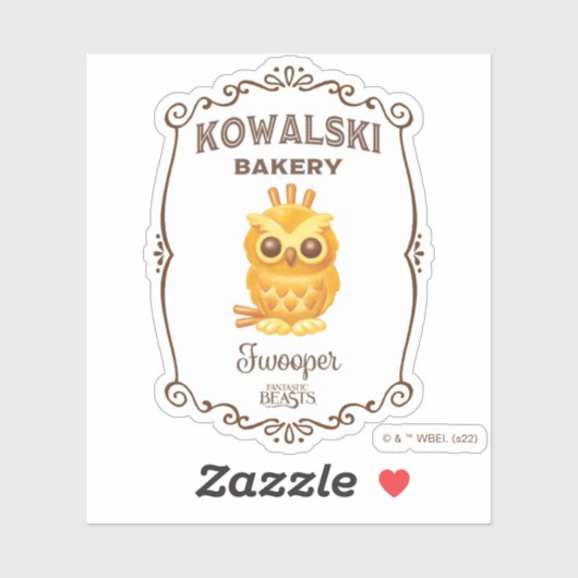 Kowalski Bakery Fwooper Sticker (Vel)