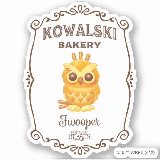 Kowalski Bakery Fwooper Sticker (Voorkant)
