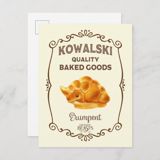 Kowalski Bakery - Moedig Briefkaart (Voorkant / Achterkant)