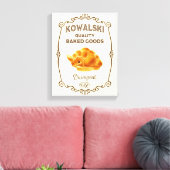 Kowalski Bakery - Moedig Canvas Afdruk (Insitu (Woonkamer))
