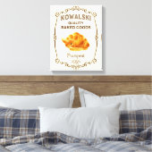 Kowalski Bakery - Moedig Canvas Afdruk (Insitu (Slaapkamer))