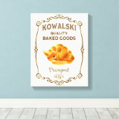 Kowalski Bakery - Moedig Canvas Afdruk (Insitu (Houten vloer))