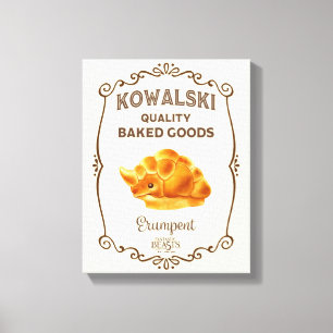 Kowalski Bakery - Moedig Canvas Afdruk