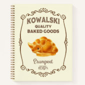 Kowalski Bakery - Moedig Notitieboek (Voorkant)