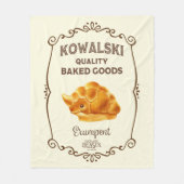 Kowalski Bakery - Moeilijke situatie Fleece Deken (Voorkant)