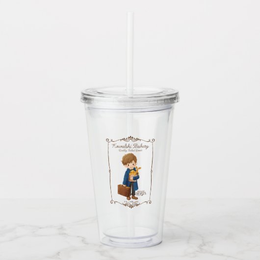 Kowalski Bakery - Newt Scamander Acryl Drinkbeker (Voorkant)