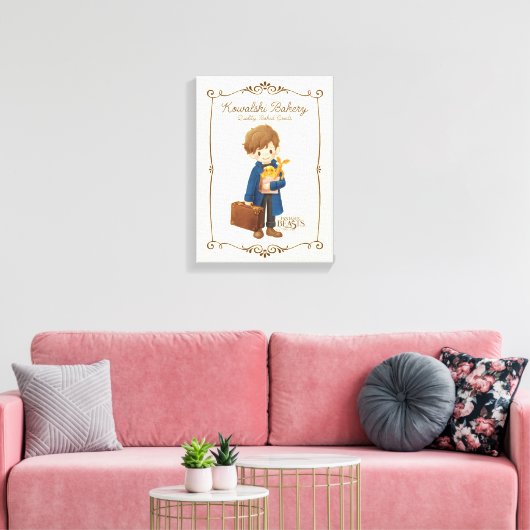 Kowalski Bakery - Newt Scamander Canvas Afdruk (Insitu (Woonkamer))