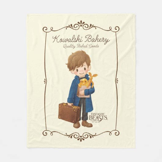 Kowalski Bakery - Newt Scamander Fleece Deken (Voorkant)