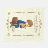 Kowalski Bakery - Newt Scamander Fleece Deken (Voorkant (Horizontaal))