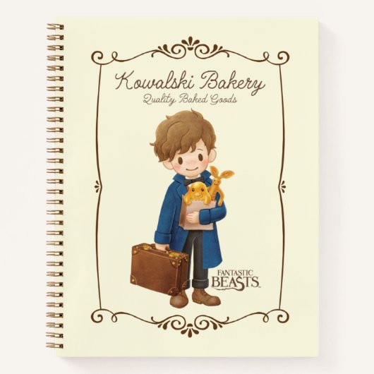 Kowalski Bakery - Newt Scamander Notitieboek (Voorkant)