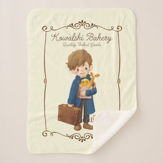 Kowalski Bakery - Newt Scamander Sherpa Deken (Voorkant)