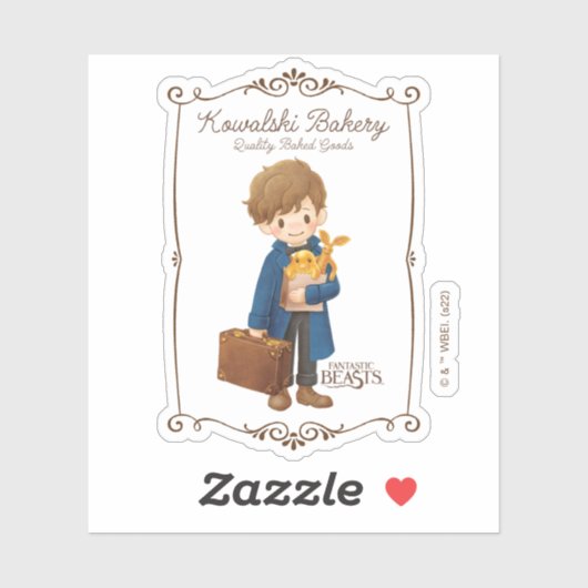 Kowalski Bakery - Newt Scamander Sticker (Vel)