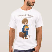 Kowalski Bakery - Newt Scamander T-shirt (Voorkant)