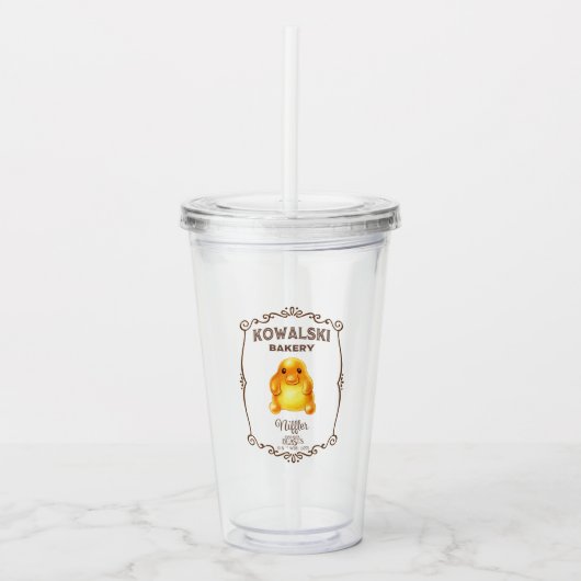 Kowalski Bakery - Niffler Acryl Drinkbeker (Voorkant)