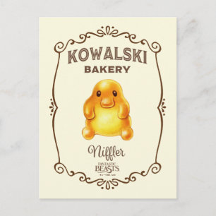 Kowalski Bakery - Niffler Briefkaart