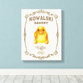 Kowalski Bakery - Niffler Canvas Afdruk (Insitu (Houten vloer))