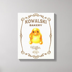 Kowalski Bakery - Niffler Canvas Afdruk