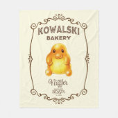 Kowalski Bakery - Niffler Fleece Deken (Voorkant)