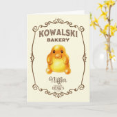 Kowalski Bakery - Niffler Kaart (Gele Bloem)
