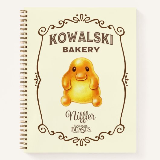Kowalski Bakery - Niffler Notitieboek (Voorkant)