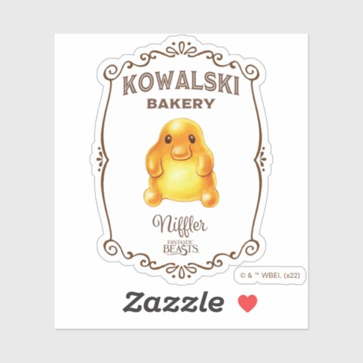 Kowalski Bakery - Niffler Sticker (Vel)
